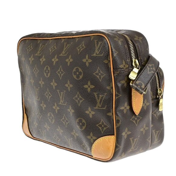 LOUIS VUITTON Nile Crossbody Shoulder Bag Monogram Leather Brown M45244 35EB725 - Picture 5 of 16